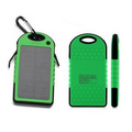 5000 mAh Solar power bank with led